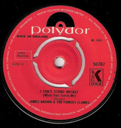 James Brown & The Famous Flames : There Was A Time (7", Pus)