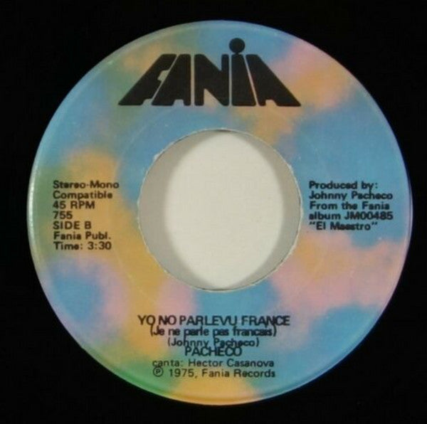 Pacheco* : Guaguanco Pa'l Que Sabe (7", Single)