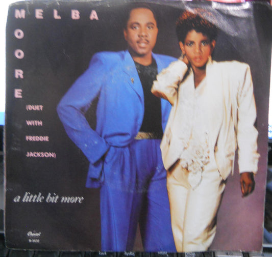 Melba Moore : A Little Bit More (7", Single)