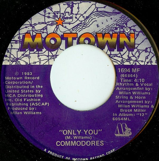 Commodores : Only You / Cebu (7", Single)