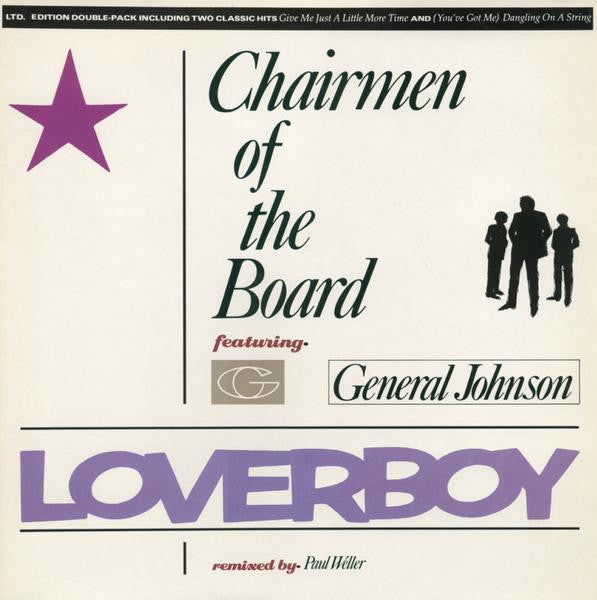 Chairmen Of The Board Featuring General Johnson : Loverboy (2x12", Single, Ltd)