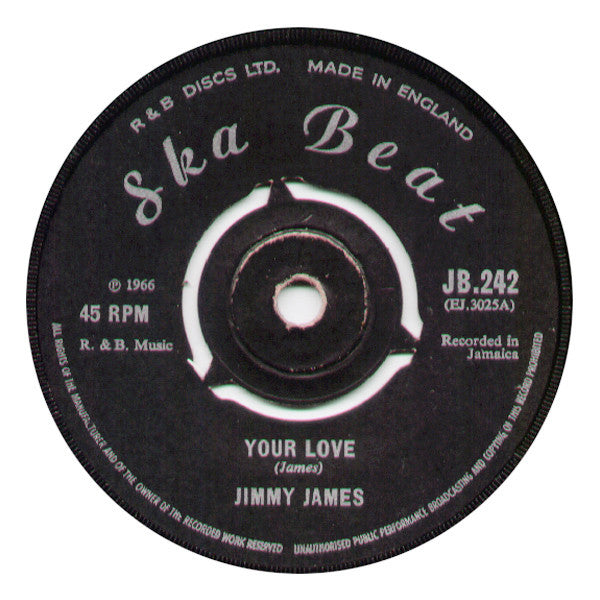 Jimmy James (2) : Your Love / Some Day (7", Single)