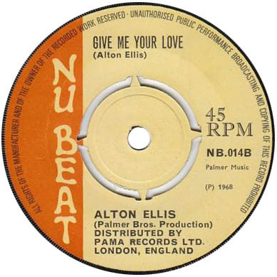 Alton Ellis : La La Means I Love You  (7", Faw)