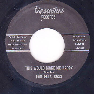 Fontella Bass and Tina Turner / Fontella Bass : Poor Little Fool / This Would Make Me Happy (7", Single, RE)