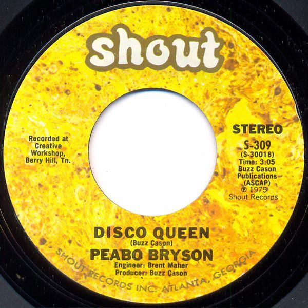 Peabo Bryson : Disco Queen (7")