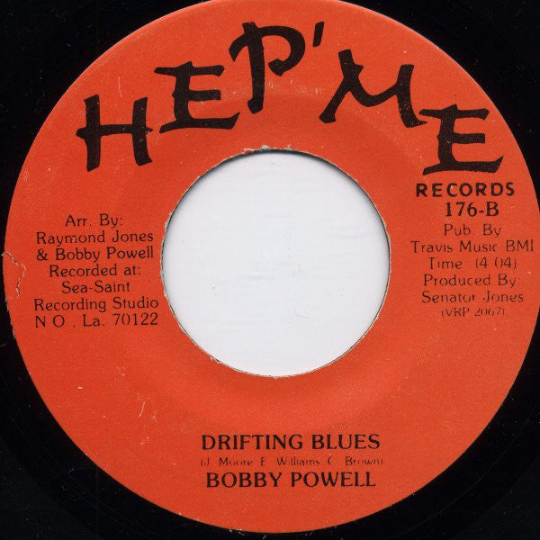 Bobby Powell : When You Move You Lose (7", Single)