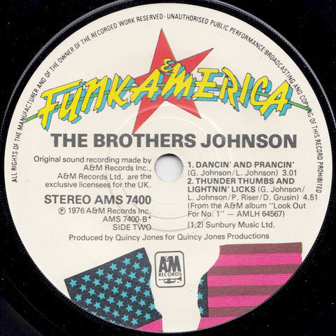 Brothers Johnson : Ride-O-Rocket (7")