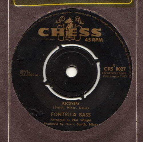 Fontella Bass : Recovery (7")