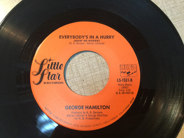 George Hamilton (10) : Dance (To The Funky Music) (7")