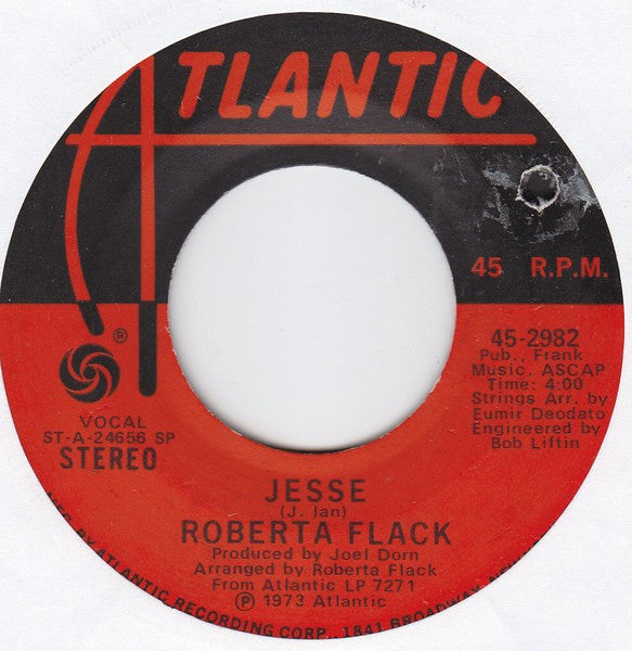 Roberta Flack : Jesse / No Tears (In The End) (7", SP )