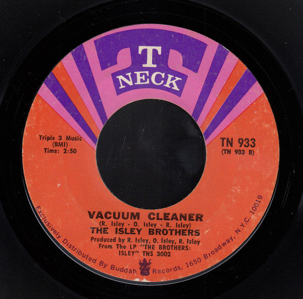 The Isley Brothers : Lay Lady Lay / Vacuum Cleaner (7", Single, Styrene, Pit)