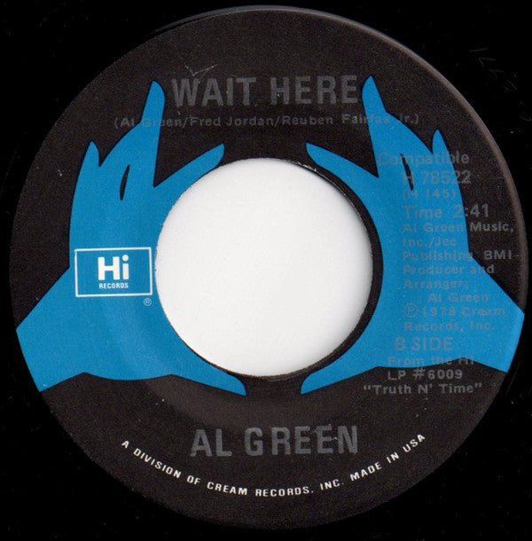 Al Green : To Sir With Love (7", Single)