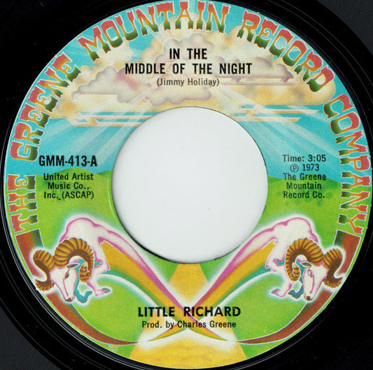 Little Richard : In The Middle Of The Night / Where I Will Find A Place To Sleep This Evening (7", Single, Styrene)