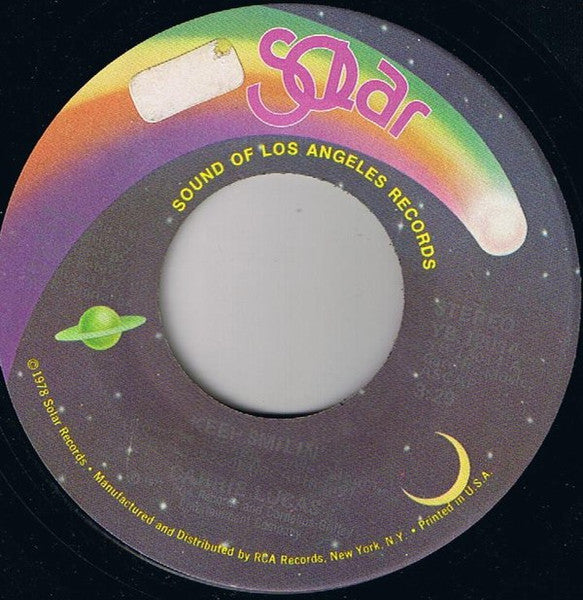 Carrie Lucas : Keep Smilin' (7", Single)