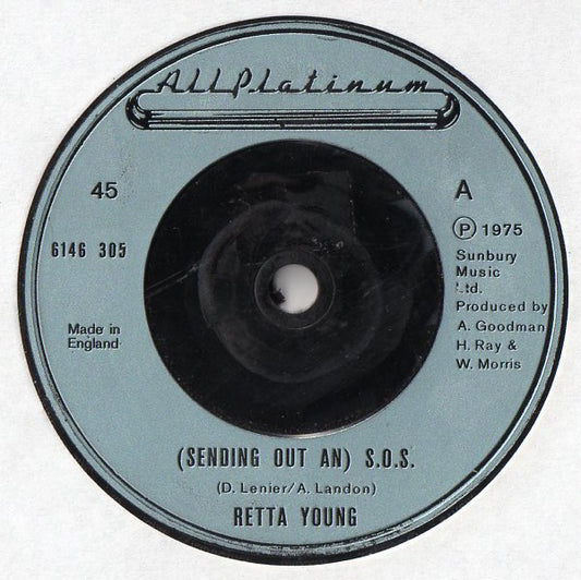 Rhetta Young : (Sending Out An) S.O.S. (7", Single, Inj)