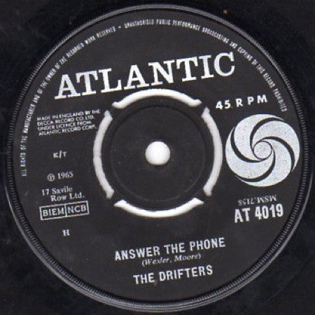 The Drifters : At The Club  (7", Single)