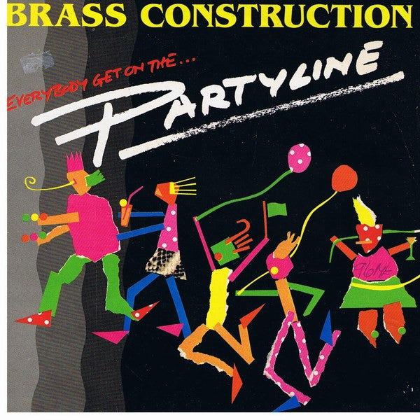 Brass Construction : Partyline (7", Single, Pap)