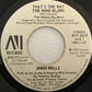 James Wells : That's The Way The Wind Blows / True Love My Destiny (7")