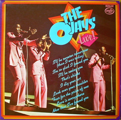 The O'Jays : Live! (LP, Album, RE)