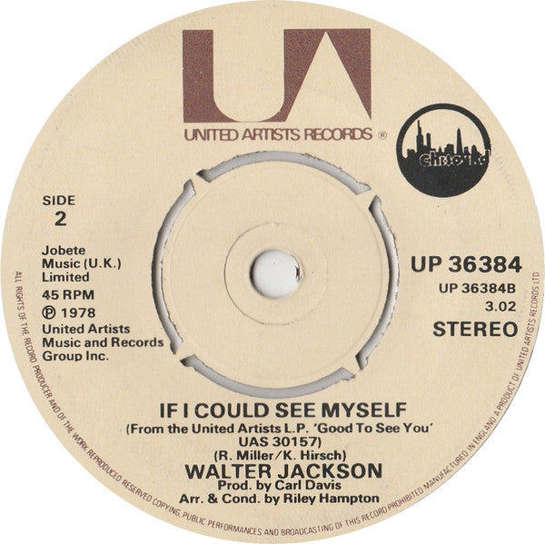 Walter Jackson : Manhattan Skyline (7", Single)