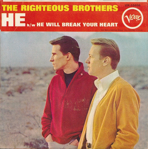 The Righteous Brothers : He (7", Single)