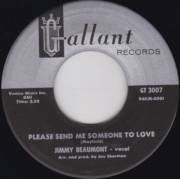 Jimmy Beaumont : There's No Other Love / Please Send Me Someone To Love (7", Single, Roc)