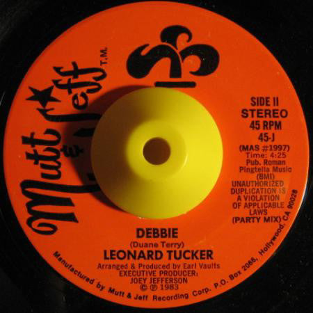 Leonard Tucker : Debbie (7")