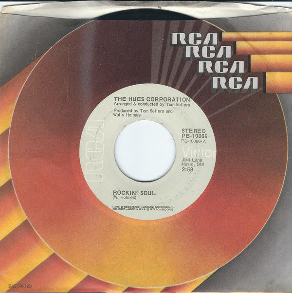 The Hues Corporation : Rockin' Soul (7", Single, 2:5)