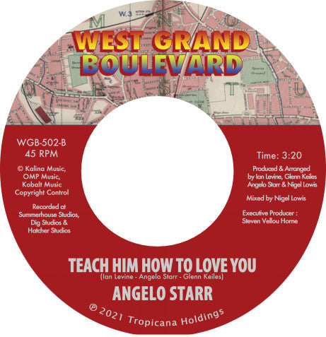 Angelo Starr : Love's The Key (7", Single)