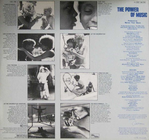 The Miracles : The Power Of Music (LP, Album)