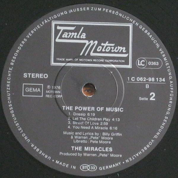 The Miracles : The Power Of Music (LP, Album)