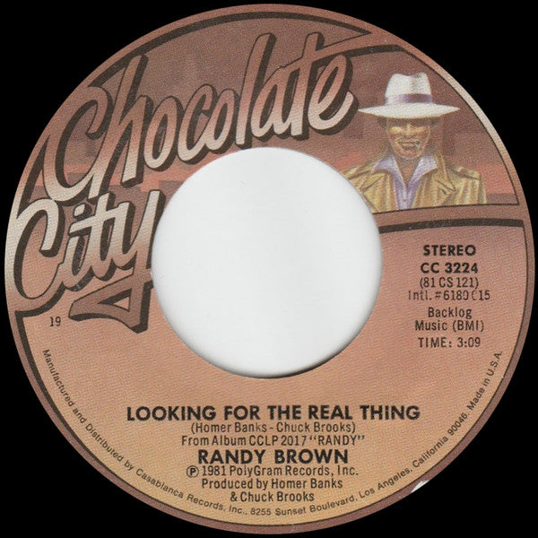 Randy Brown (2) : If I Don't Love You / Looking For The Real Thing (7")