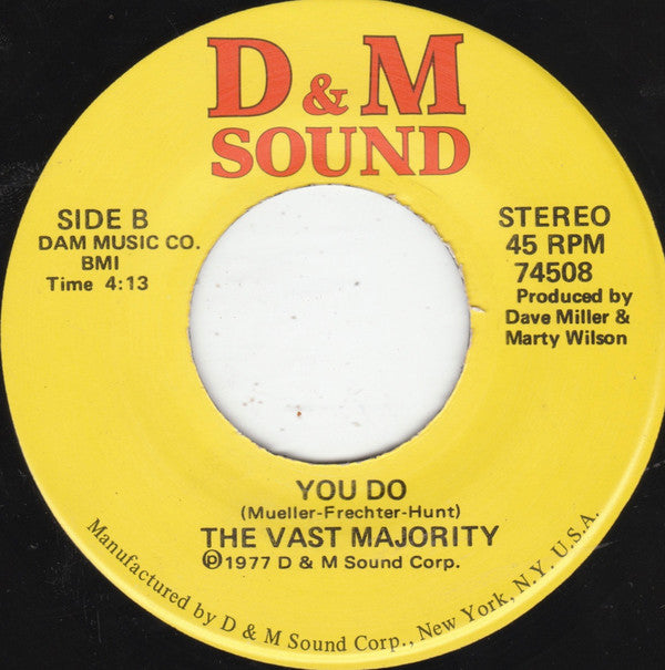 The Vast Majority : King Kongs Back In Town! (7")