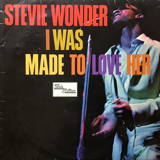 Stevie Wonder : I Was Made To Love Her (LP, Album, Mono)