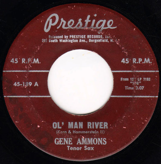 Gene Ammons : Ol' Man River / Exactly Like You (7")