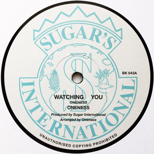 Oneness (6) : Watching You (12", RE)