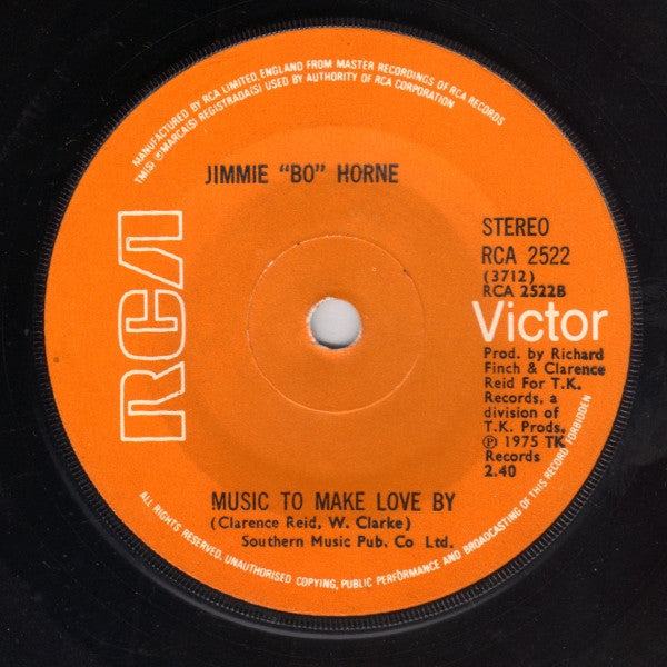 Jimmy "Bo" Horne : Don't Worry About It (7")