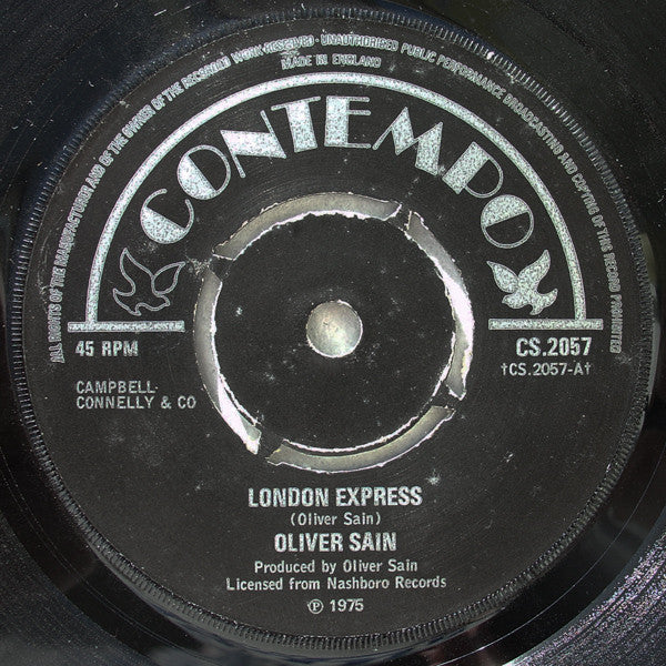 Oliver Sain : London Express (7")