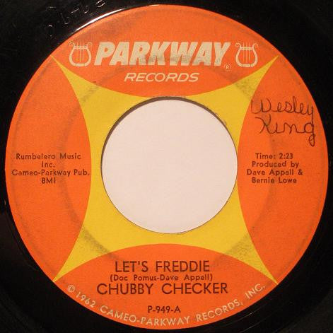 Chubby Checker : Let's Freddie (7", Single)