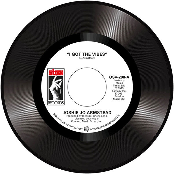 Jo Armstead / Carla Thomas : I Got The Vibes / I’ll Never Stop Loving You (7", Single)