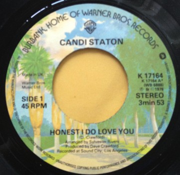 Candi Staton : Honest I Do Love You (7", Single)