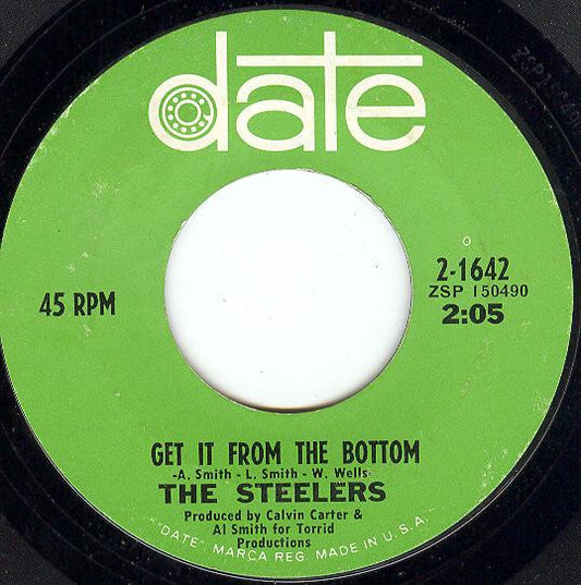 The Steelers (2) : Get It From The Bottom / I'm Sorry (7", Single, Pit)