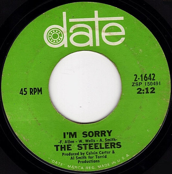 The Steelers (2) : Get It From The Bottom / I'm Sorry (7", Single, Pit)