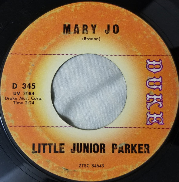 Little Junior Parker : Mary Jo / Annie Get Your Yo-Yo (7", Single)