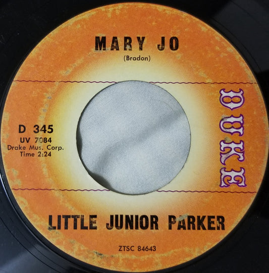 Little Junior Parker : Mary Jo / Annie Get Your Yo-Yo (7", Single)