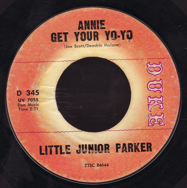 Little Junior Parker : Mary Jo / Annie Get Your Yo-Yo (7", Single)