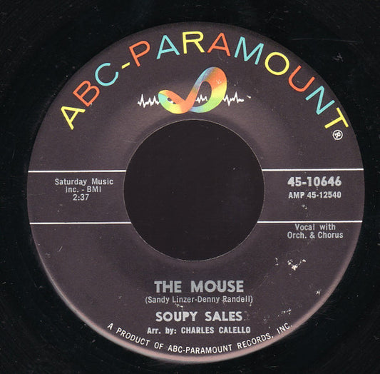 Soupy Sales : The Mouse / Pachalafaka (7")
