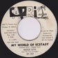 Reggie Soul And The Soul Swingers : My World Of Ecstasy (7", Promo)