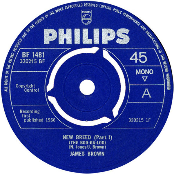 James Brown : New Breed (7", Mono)