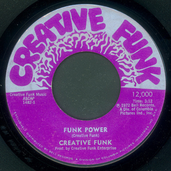 Creative Funk : Ready Made Family / Funk Power (7", Single, Styrene)